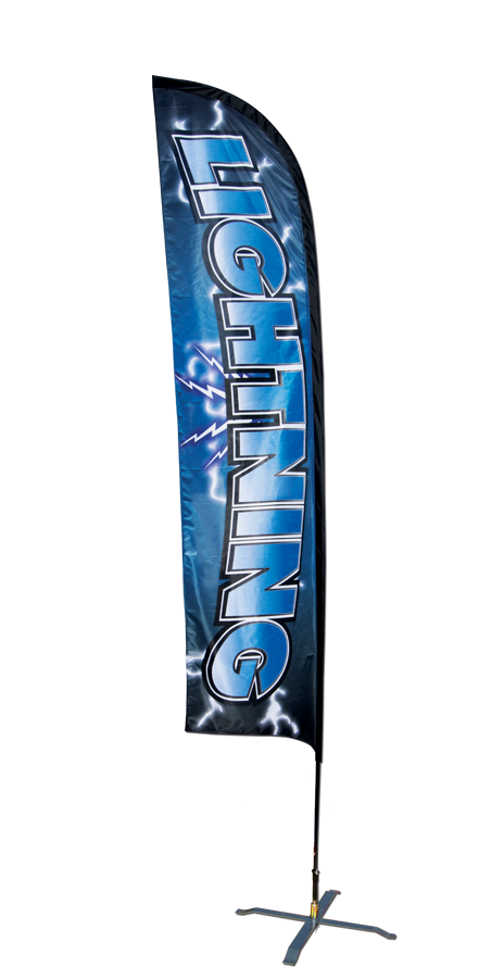 Feather Banner Large Single Sided