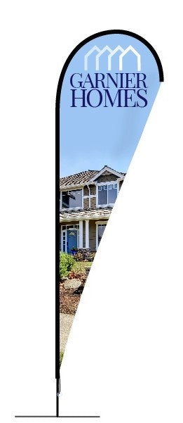 Tear Drop Banner Single Sided Small