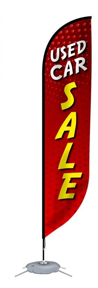 Feather Banner Small Single Sided 2.8m