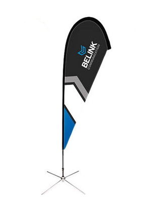 Tear Drop Banner X-large Single Sided 5.5m