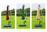 Aluminum BANANA PARASOL (Aluminum, MS-BPA)
