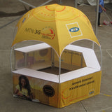 DOME TENT (Including inside counters, 6 sides tent)