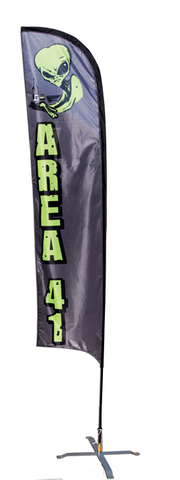 Shark/Feather Banner Pole 4m  Large pole